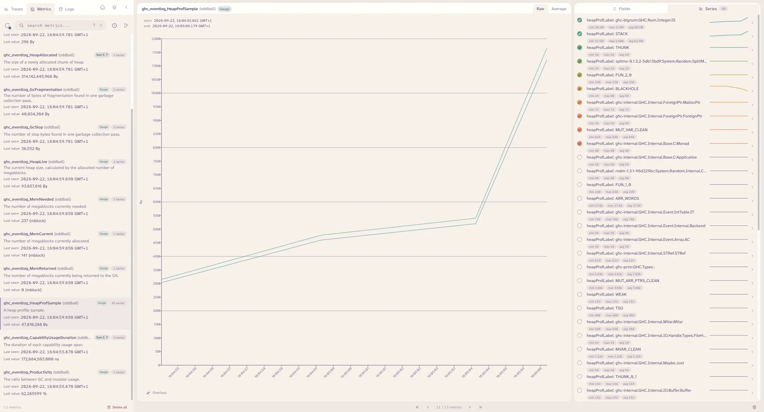 This is the same animated GIF as under Eventlog Live with otel-desktop-viewer.